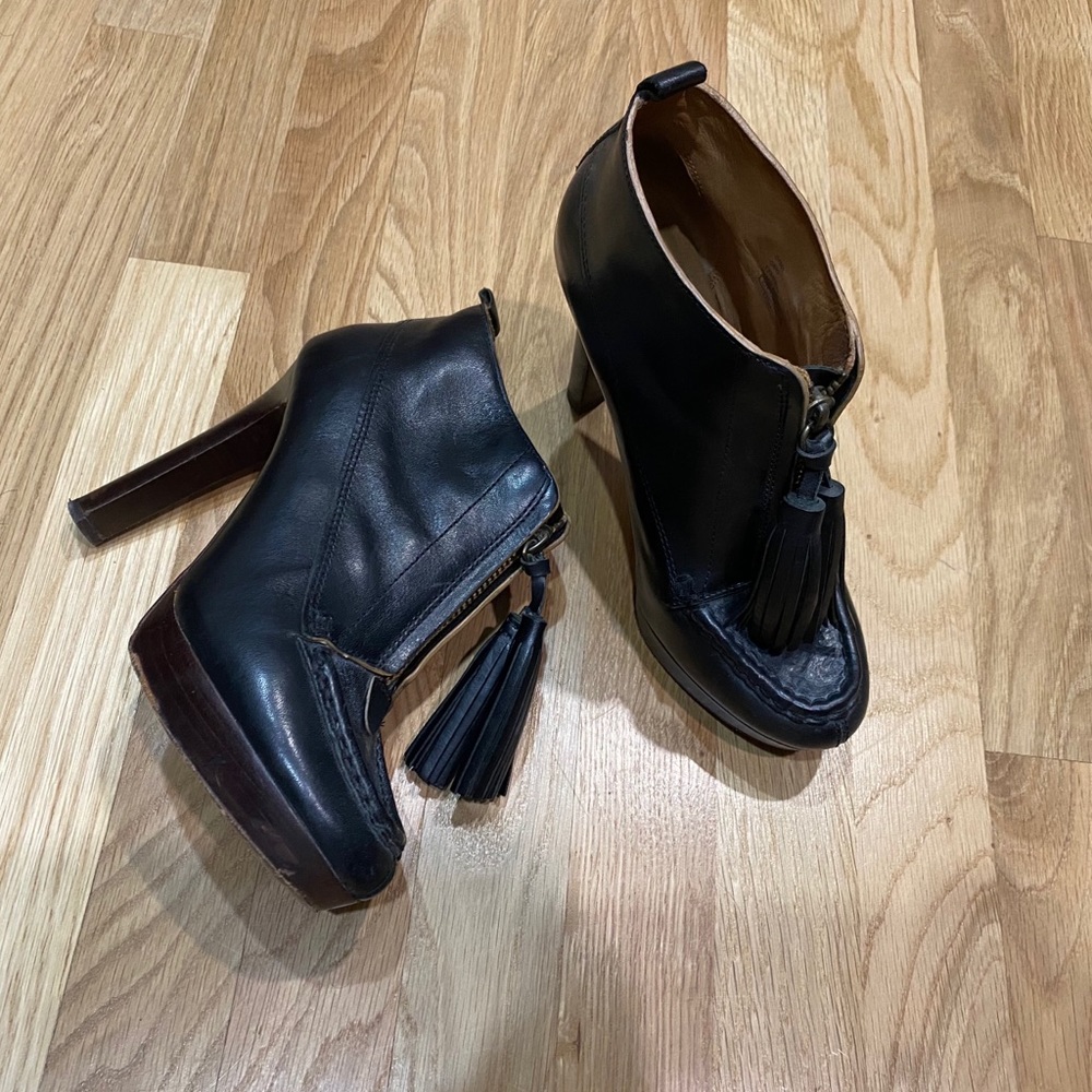 Coach Heel Booties